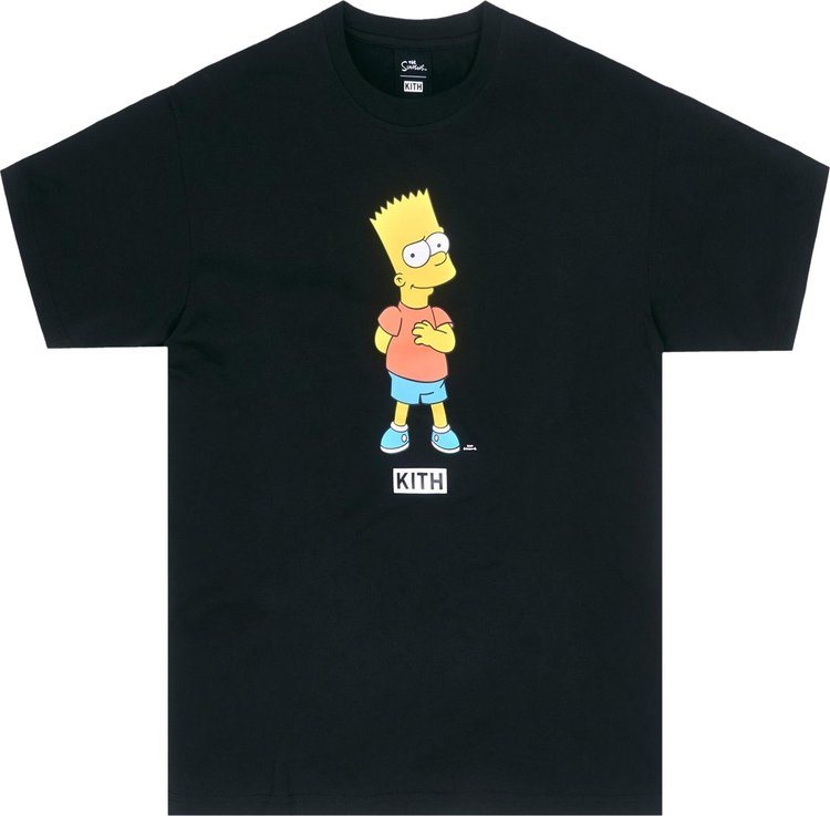 Kith For The Simpsons Bart Tee 'Black'
