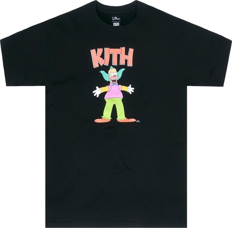 Kith For The Simpsons Krusty Tee 'Black'