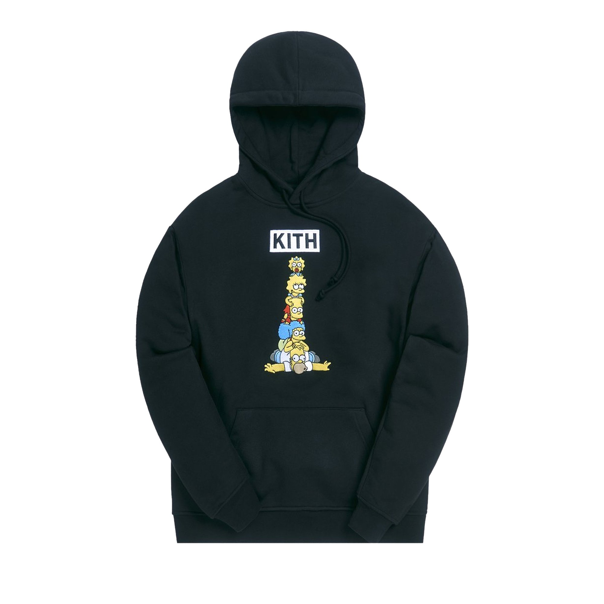 Buy Kith For The Simpsons Family Stack Hoodie 'Black' - KH2628 100 ...