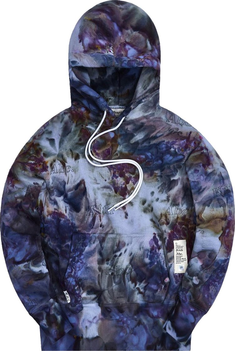 Kith For Advisory Board Crystals Hoodie Storm Dye