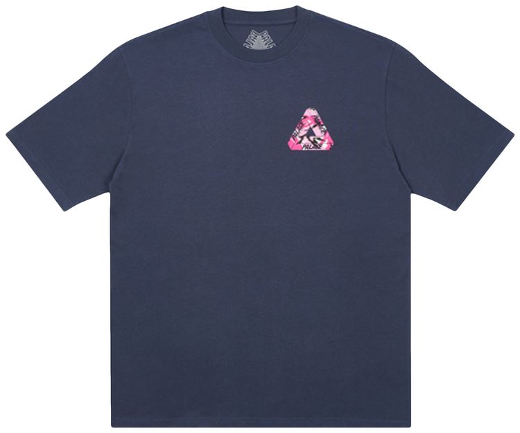 Palace Tri Camo T Shirt Navy