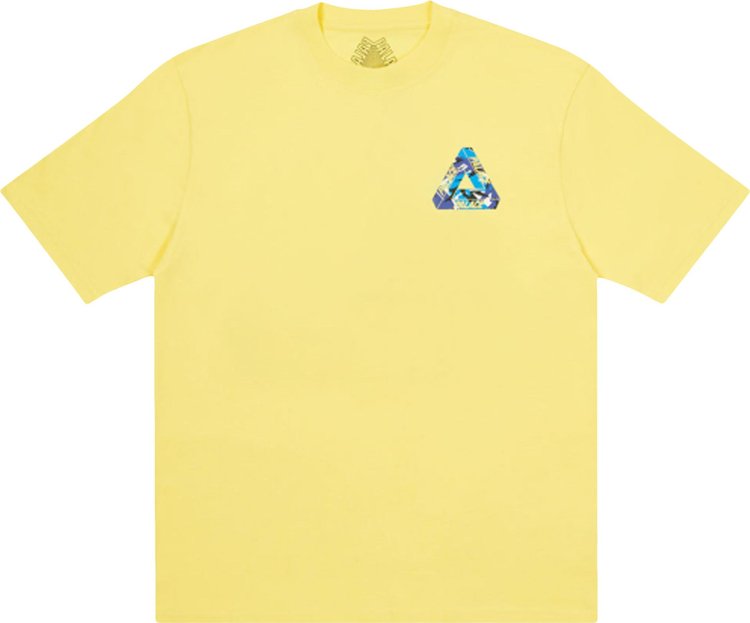 Palace Tri-Camo T-Shirt 'Pale Yellow'