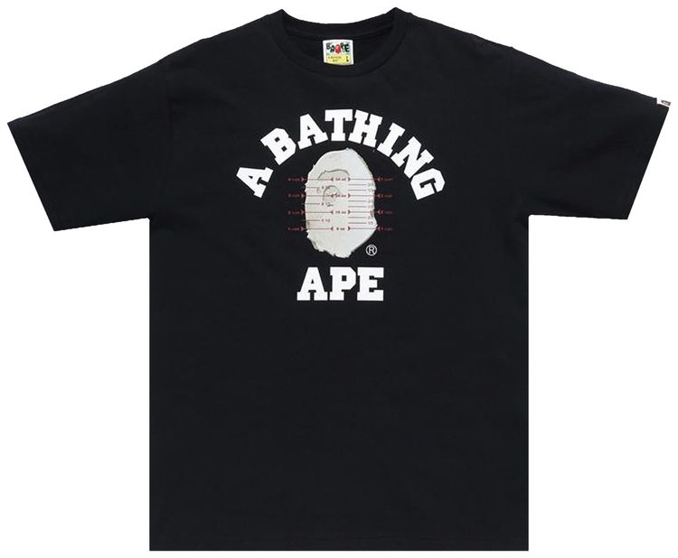 BAPE x Pusha T Tee Black