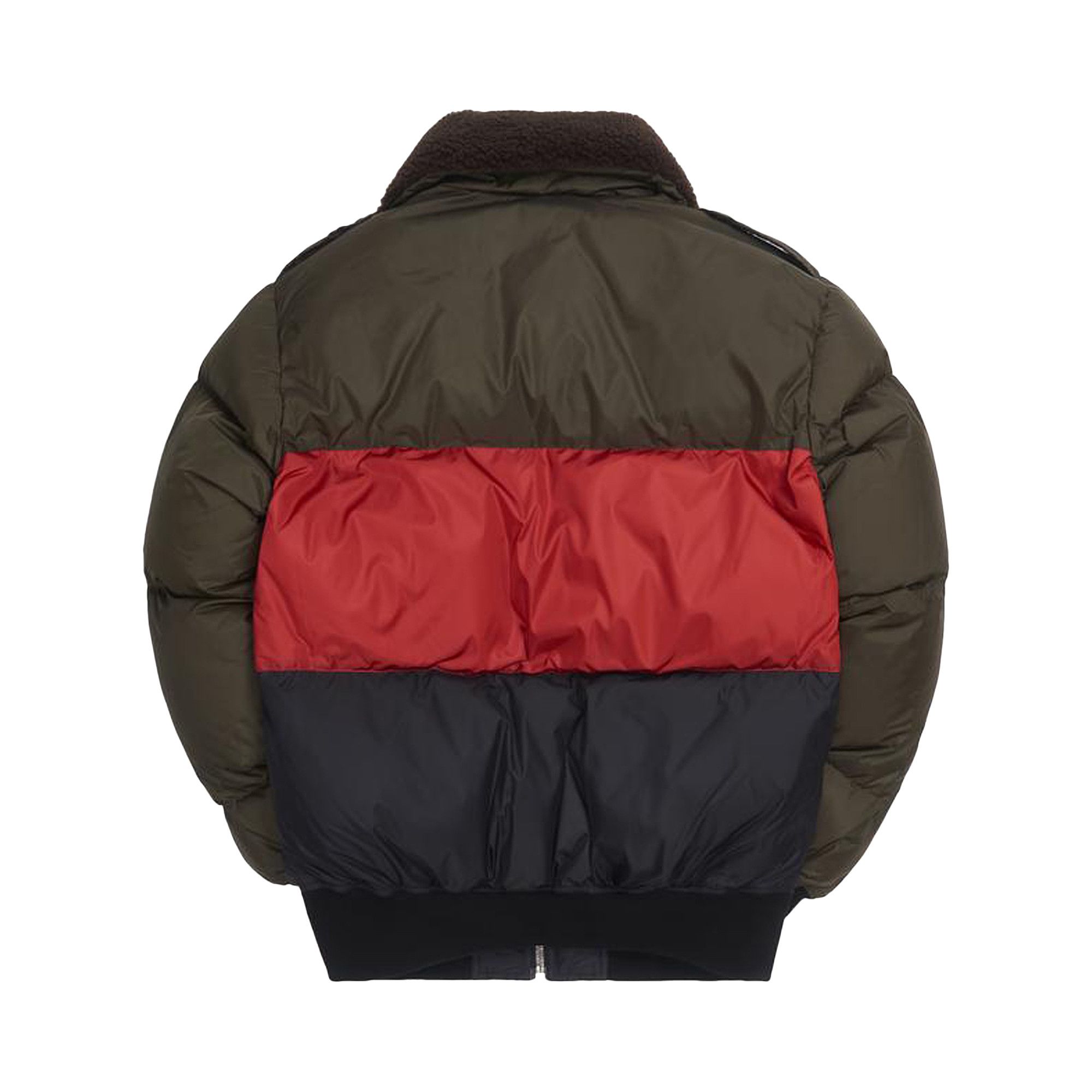 Buy Palm Angels Desert Logo Down Jacket 'Forest Green