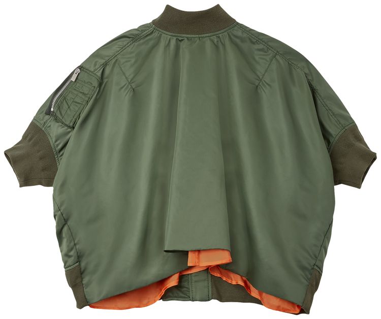 Sacai Nylon Twill Blouson Khaki