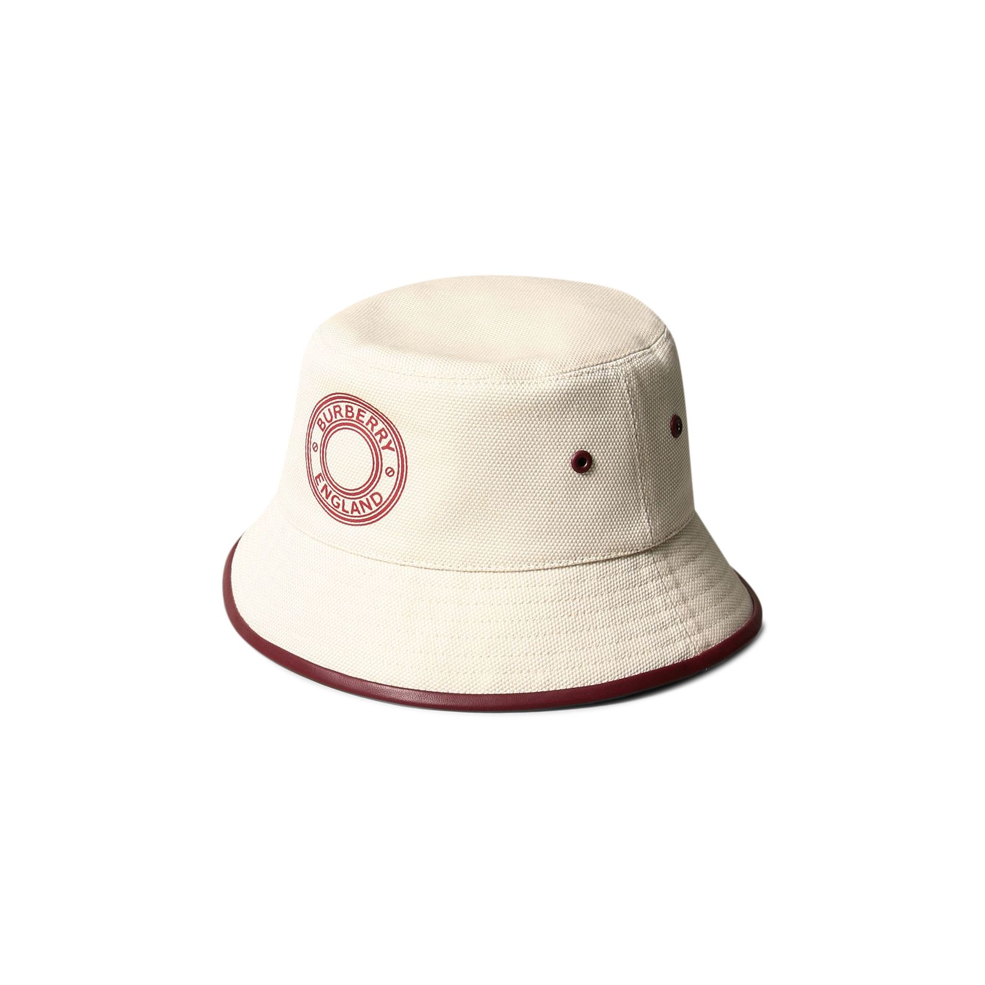 Burberry logo bucket hat online