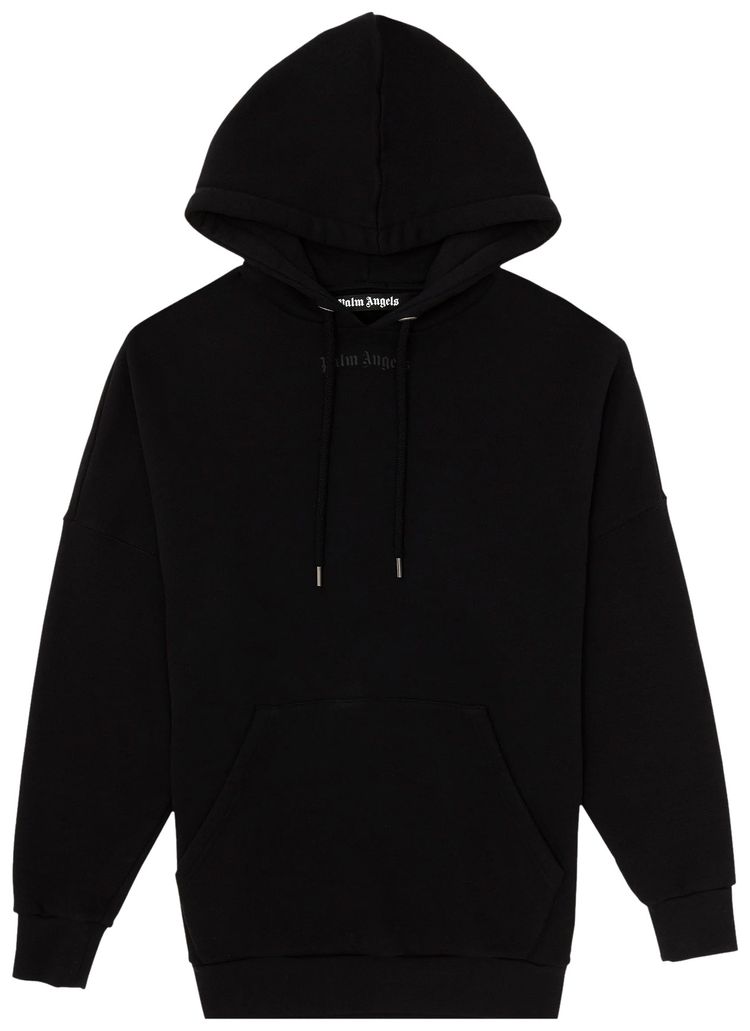 Palm Angels Classic Logo Over Hoodie Black