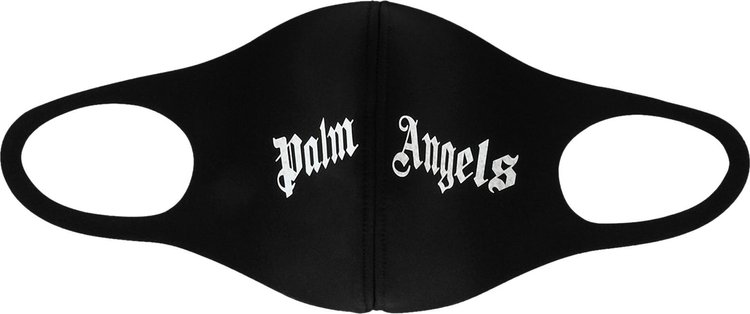 Palm Angels Logo Mask 'Black/White'