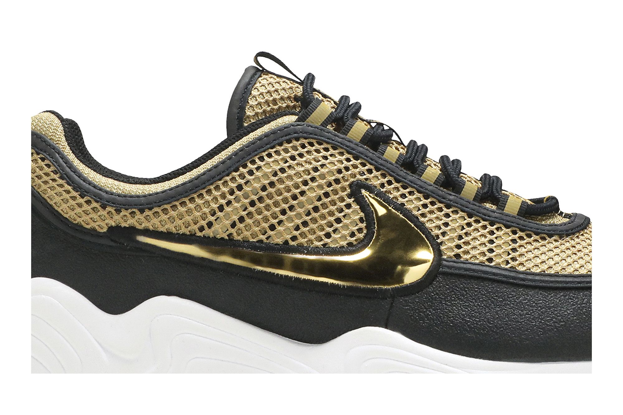 Nike spiridon gold clearance
