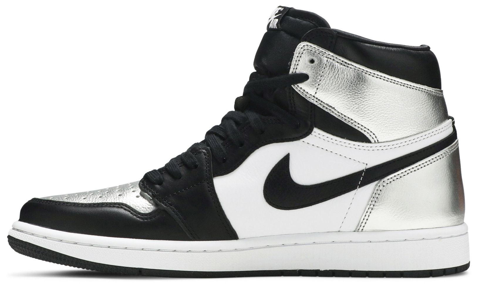 wmns air jordan 1 silver toe