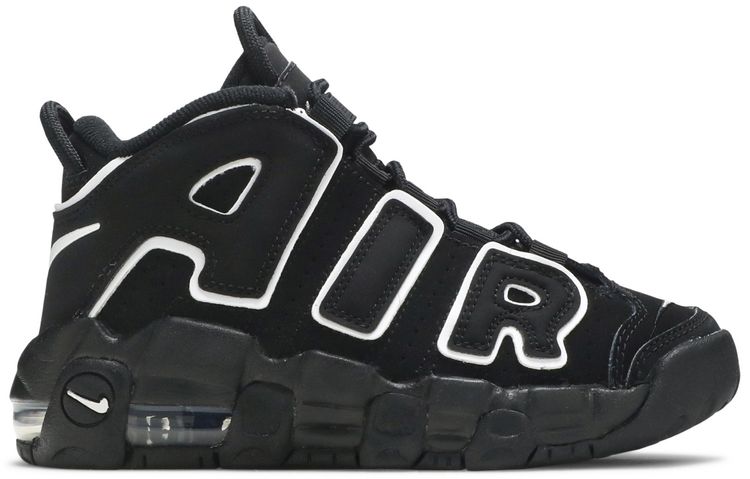 Nike Air More Uptempo PS Black White