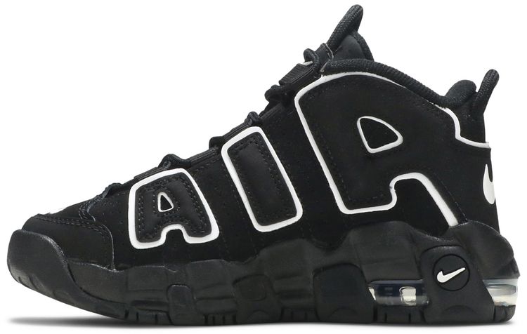 Nike Air More Uptempo PS Black White