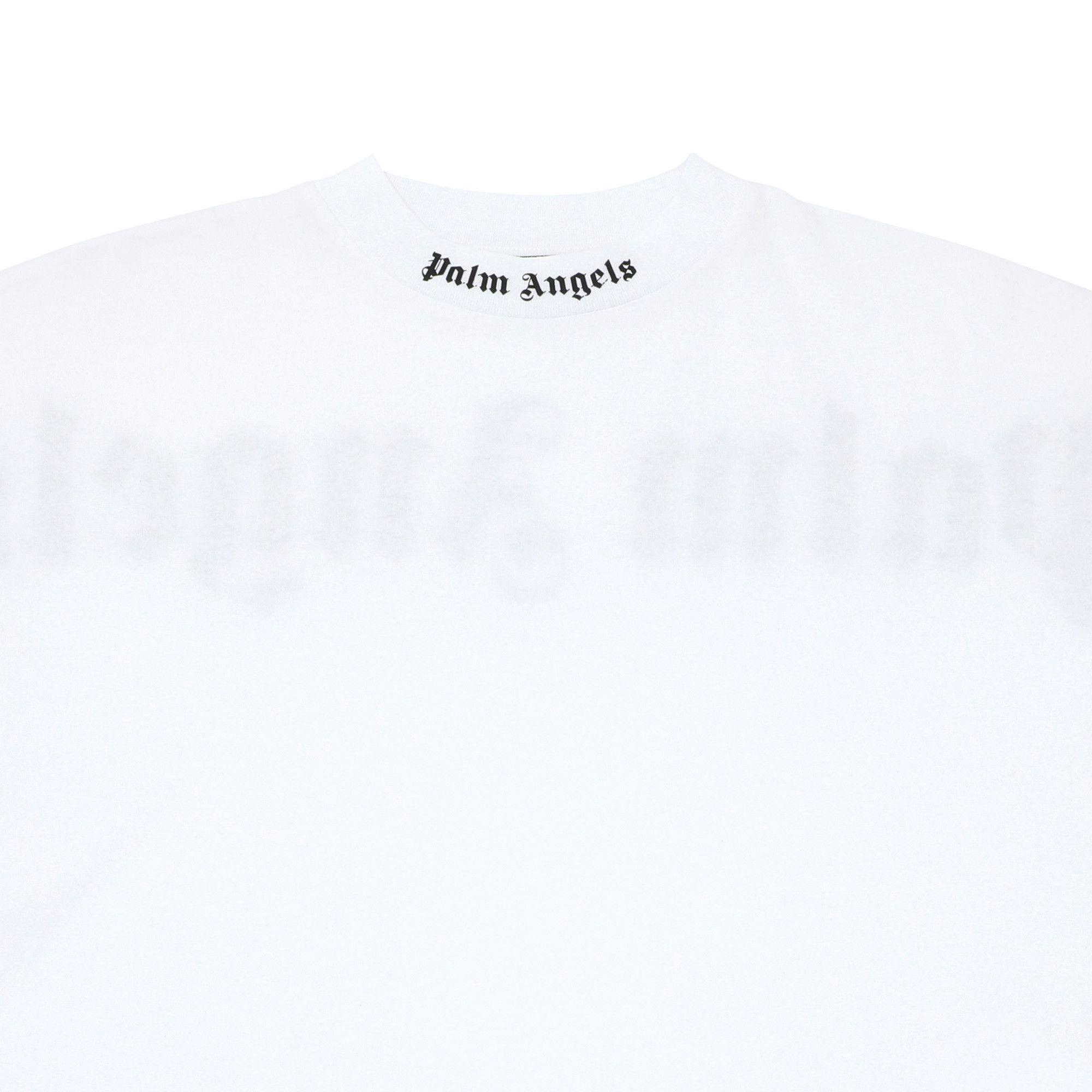 Buy Palm Angels Classic Logo Over Tee 'White/Black