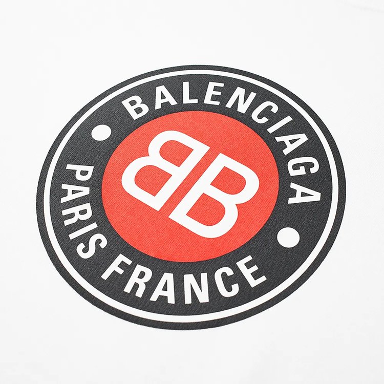 Balenciaga Logo T Shirt White