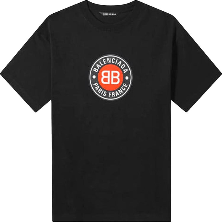 Balenciaga Logo T-Shirt 'Black'