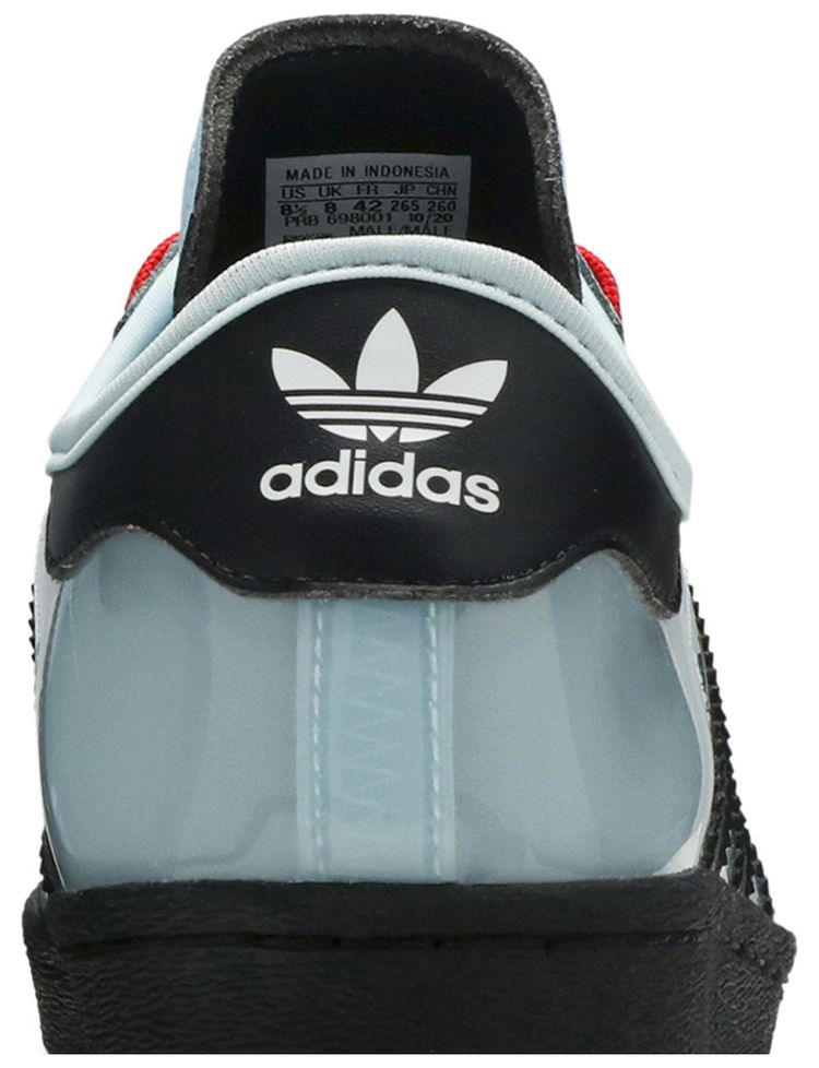 Blondey McCoy x adidas Superstar Ice Blue Black