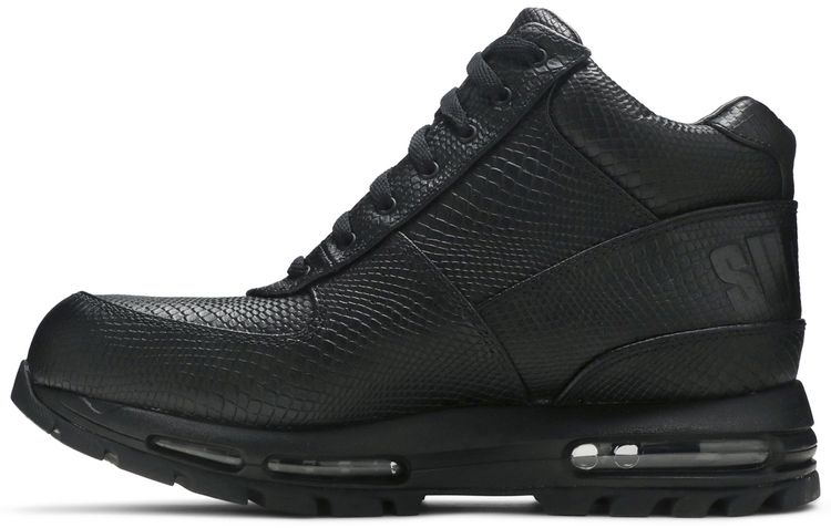 Supreme x Air Max Goadome Black Snakeskin
