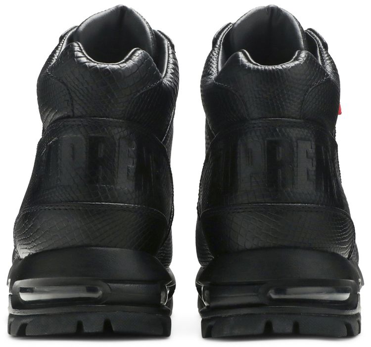 Supreme x Air Max Goadome Black Snakeskin