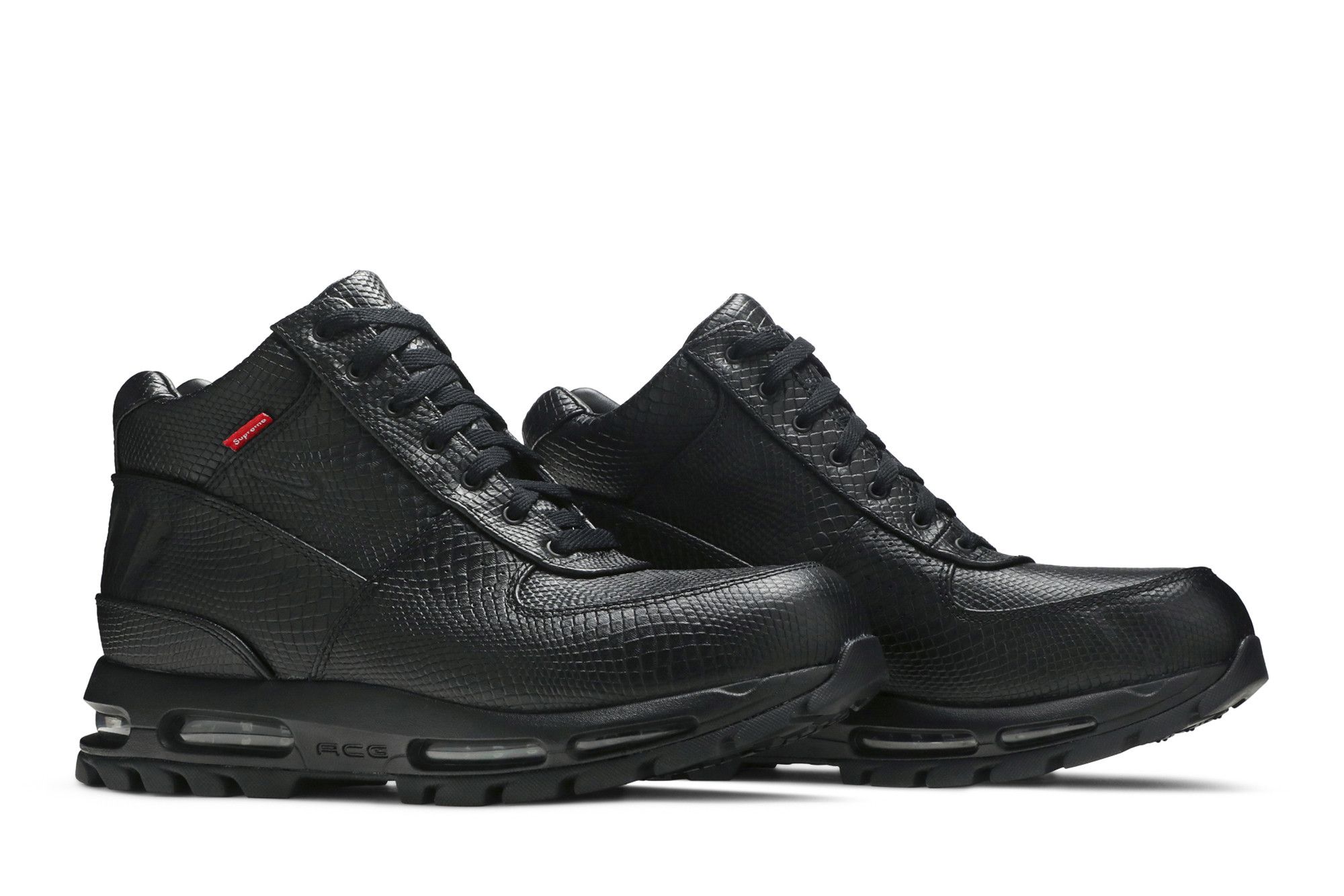 Buy Supreme x Air Max Goadome Black Snakeskin DA1475 001 GOAT