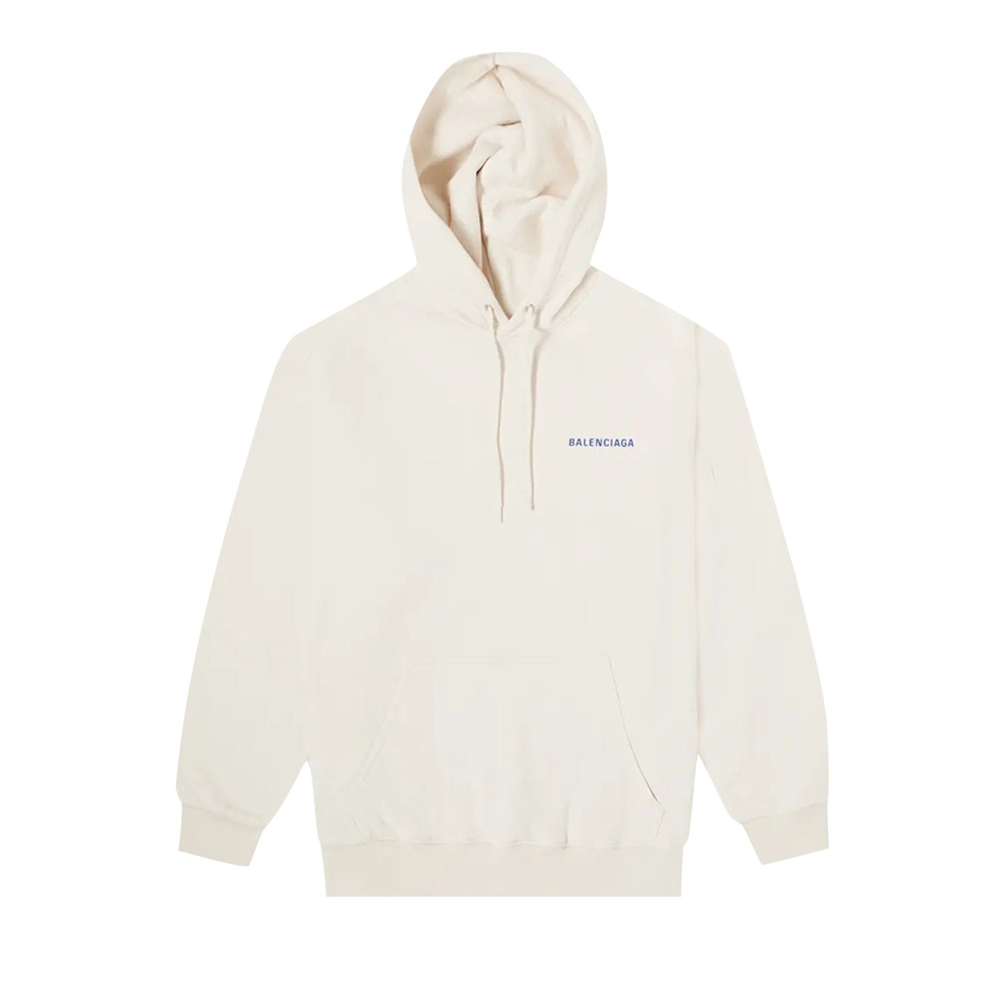 White balenciaga hoodie sale