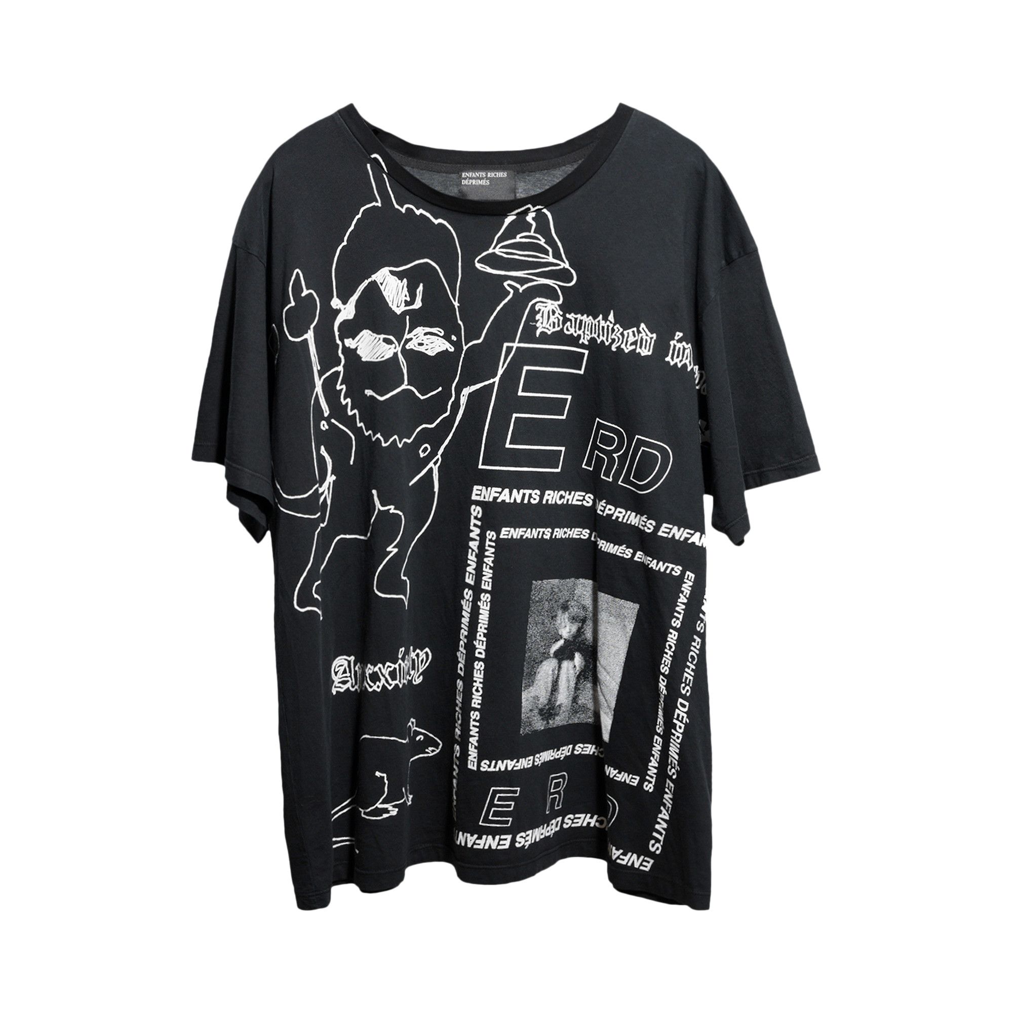 Buy Enfants Riches Déprimés Hanuman T-Shirt 'Black' - FW20 010 539