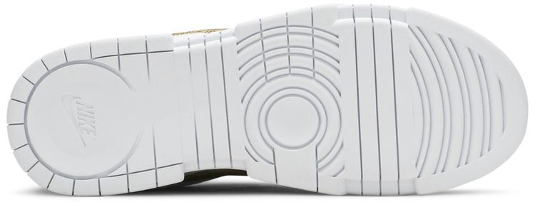 Nike Wmns Dunk Low Disrupt White Metallic Gold