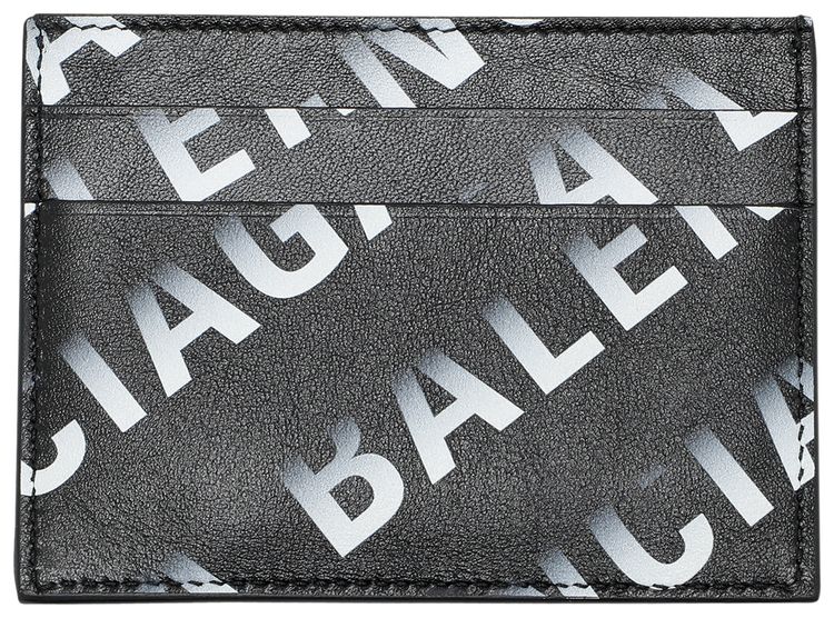 Balenciaga Credit Card Holder BlackGrey