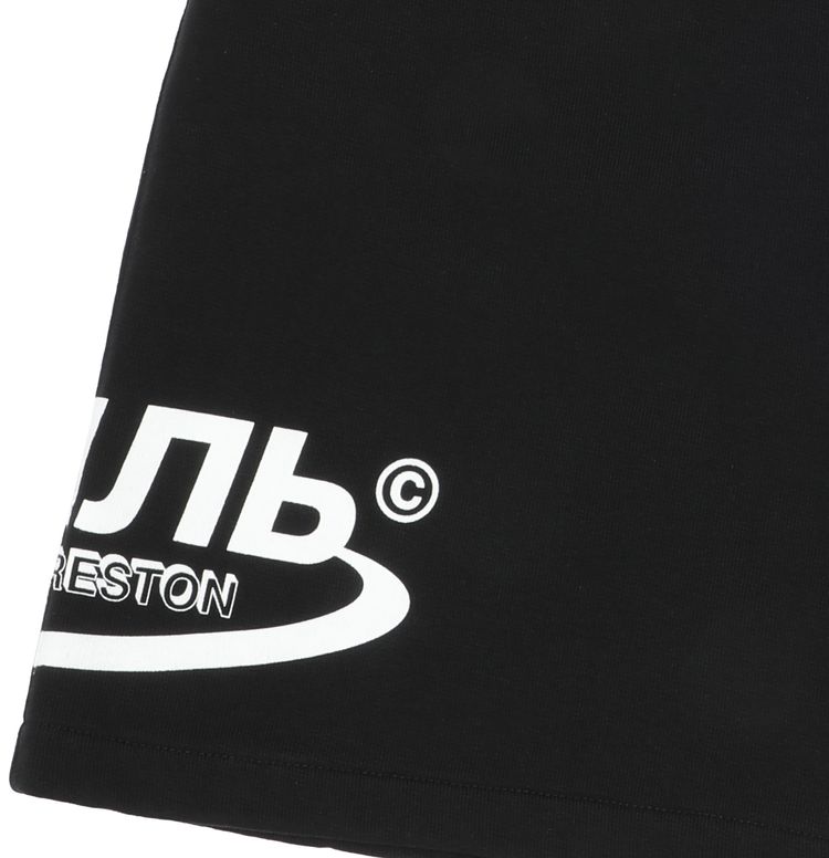 Heron Preston CTNMB Logo Sweatshorts BlackWhite