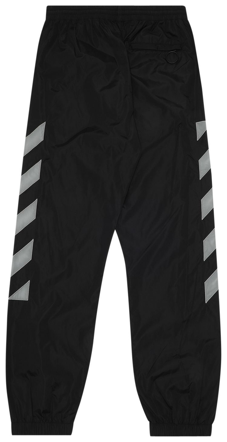 Off White Diag Nylon Trackpant BlackLimestone