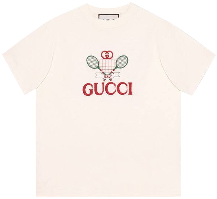 Gucci Tennis T Shirt Off White