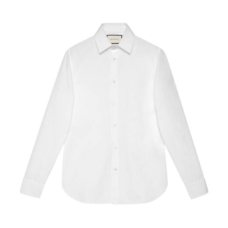 Gucci Poplin Shirt White