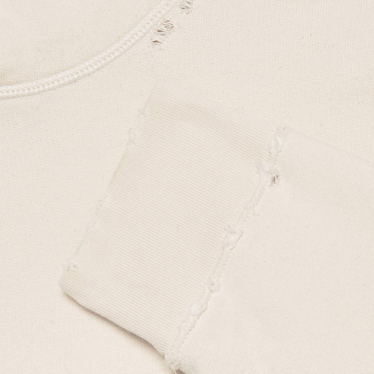 Gucci ThinkThank Print Hooded Sweatshirt Off White