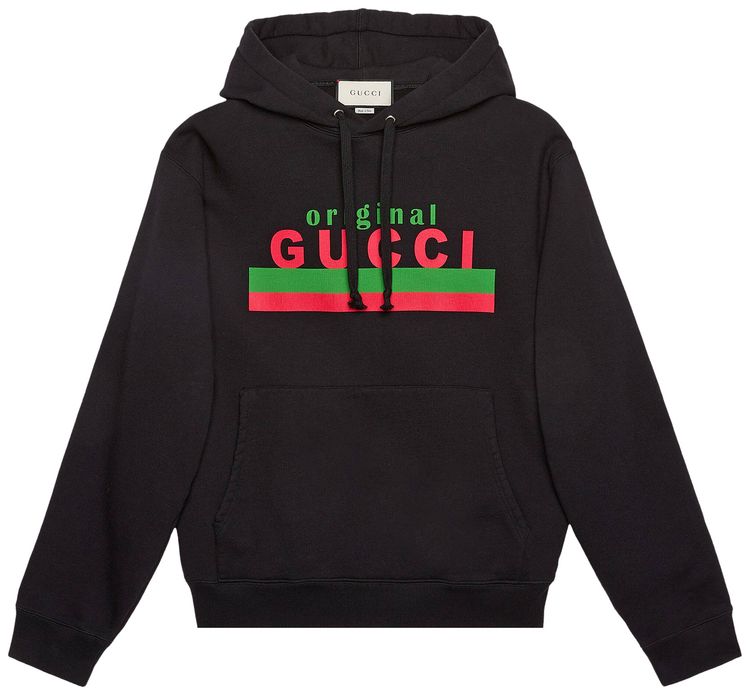 Gucci Original Print Sweatshirt BlackMulticolor