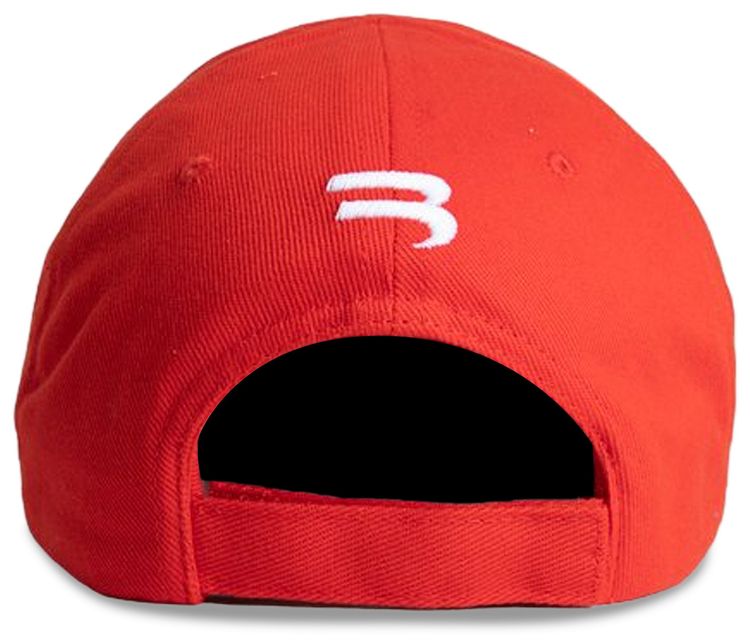 Balenciaga Soccer Club Cap Red