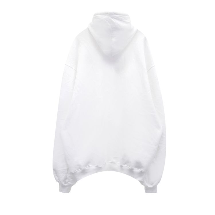 Balenciaga Languages Sport Hoodie White