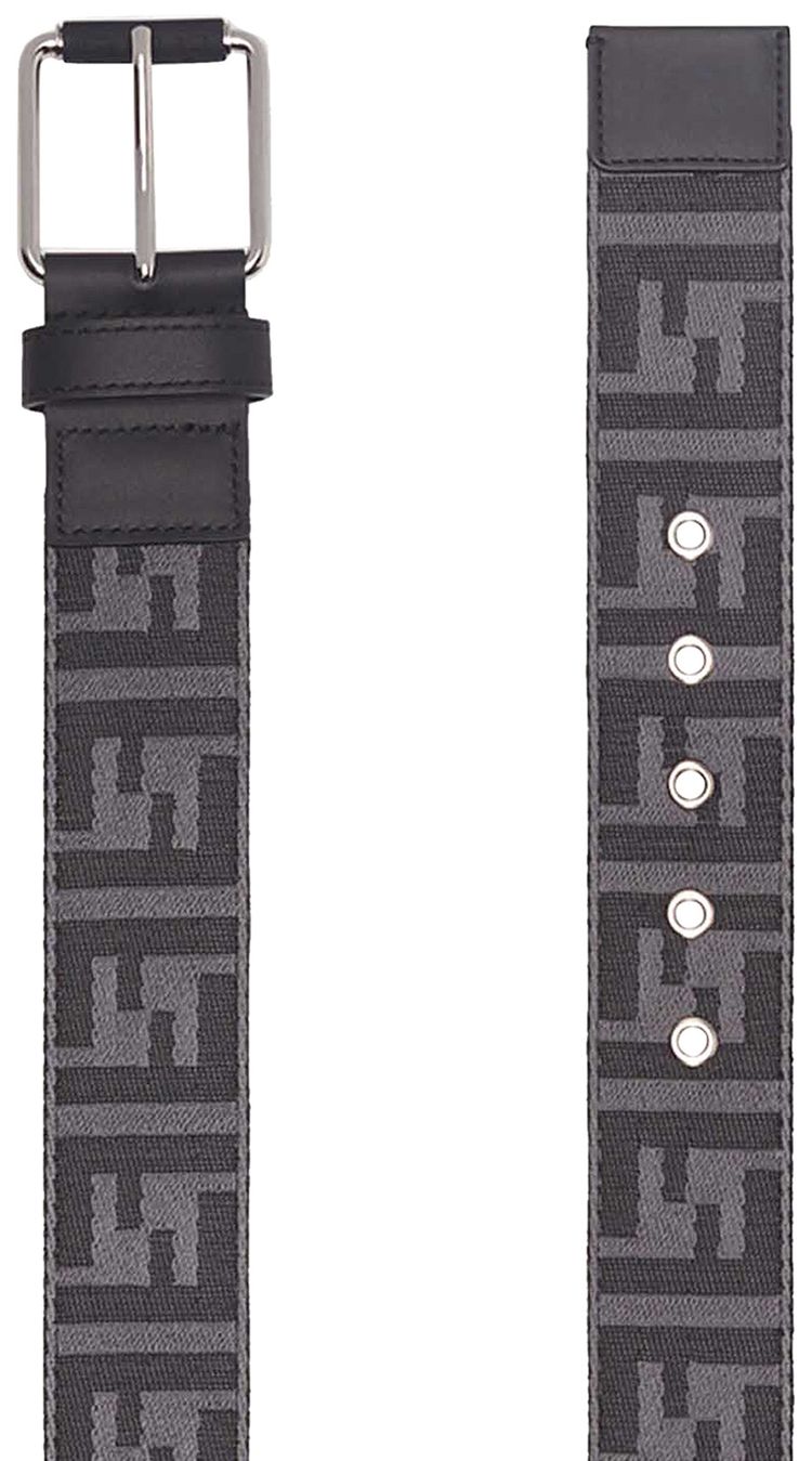 Fendi FF Canvas Belt Multicolor