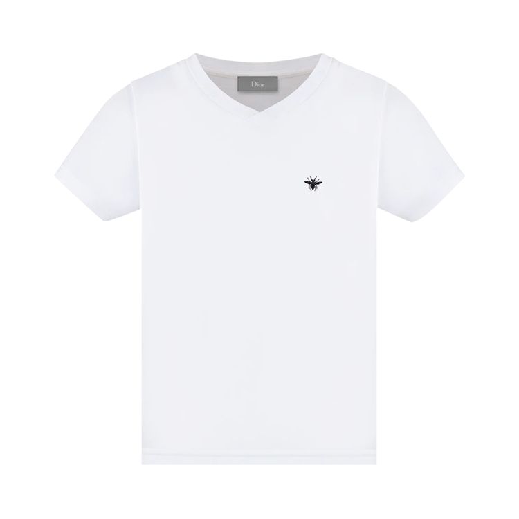 Dior Bee Embroidered T Shirt White