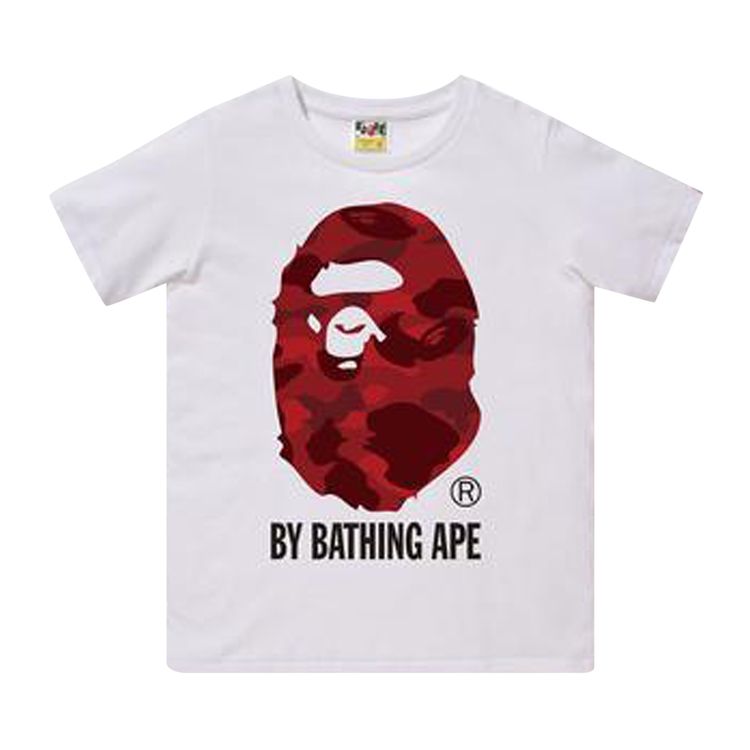 BAPE Color Camo By Bathing Ape Tee WhiteRed