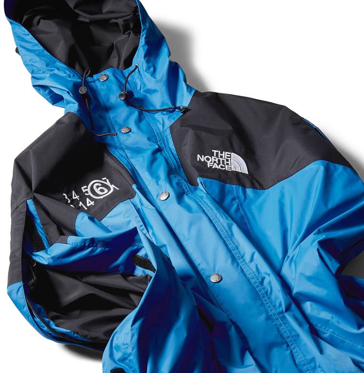 The North Face x MM6 Maison Margiela Circle Mountain Jacket Lake BlueBlack