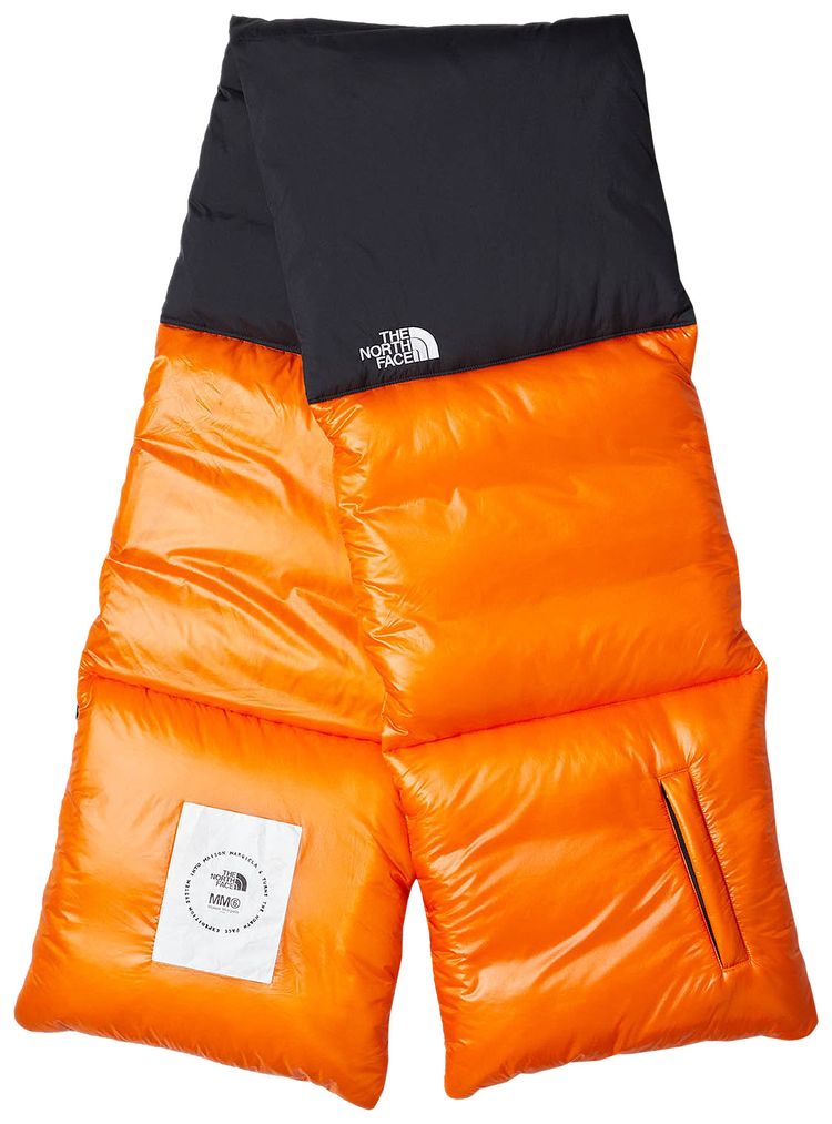 The North Face x MM6 Maison Margiela Nuptse Scarf OrangeBlack