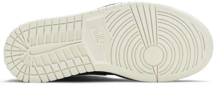 Wmns Air Jordan 1 Mid Black Glitter