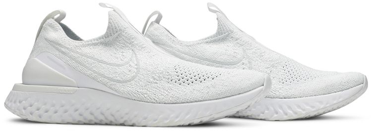 Nike Wmns Epic Phantom React Flyknit Triple White