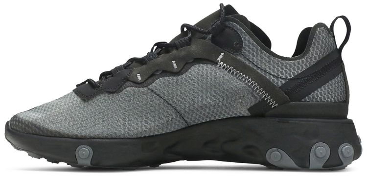Nike React Element 55 Triple Black