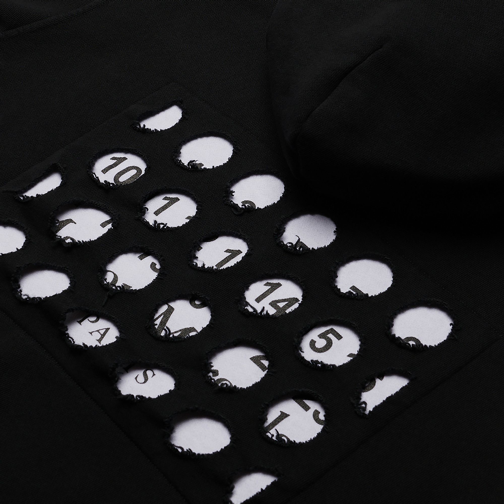 Maison margiela hole hoodie outlet