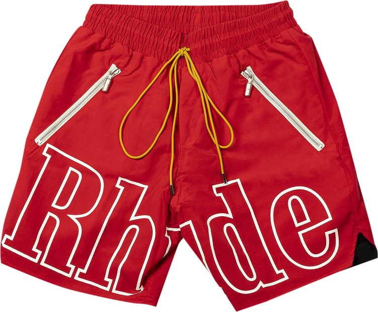 Rhude Logo Short 'Red'