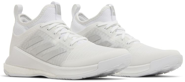 Adidas Wmns Crazyflight Mid White Silver Metallic 2023
