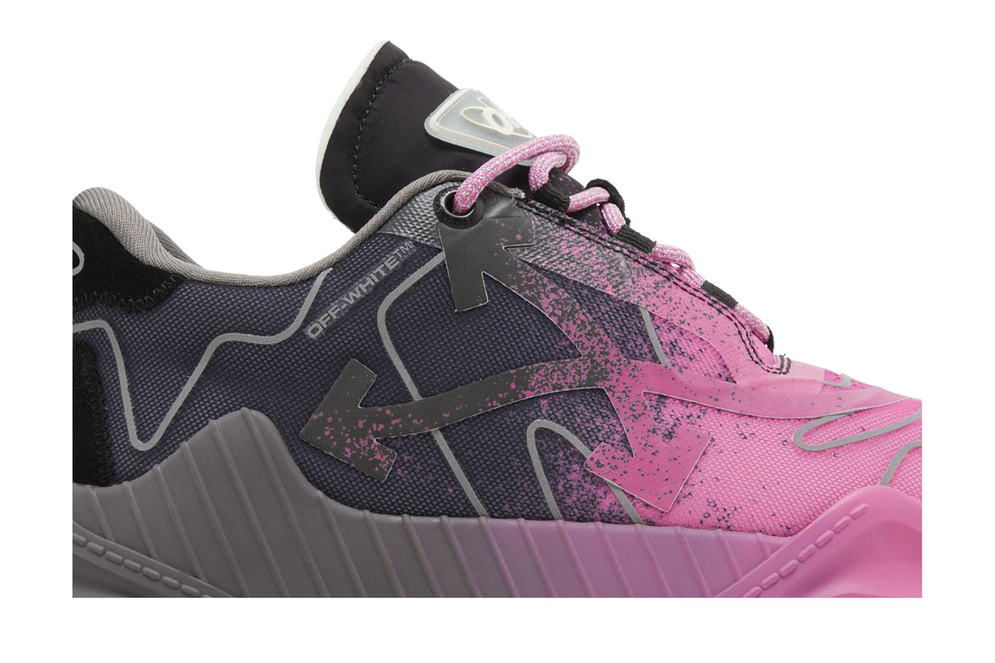 Size 13.0 Off White ODSY 1000 Pink Purple Spray Paint