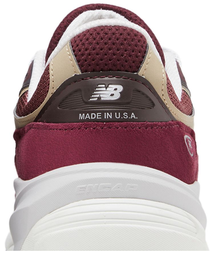 Teddy Santis x New Balance 990v6 Made in USA Burgundy Tan