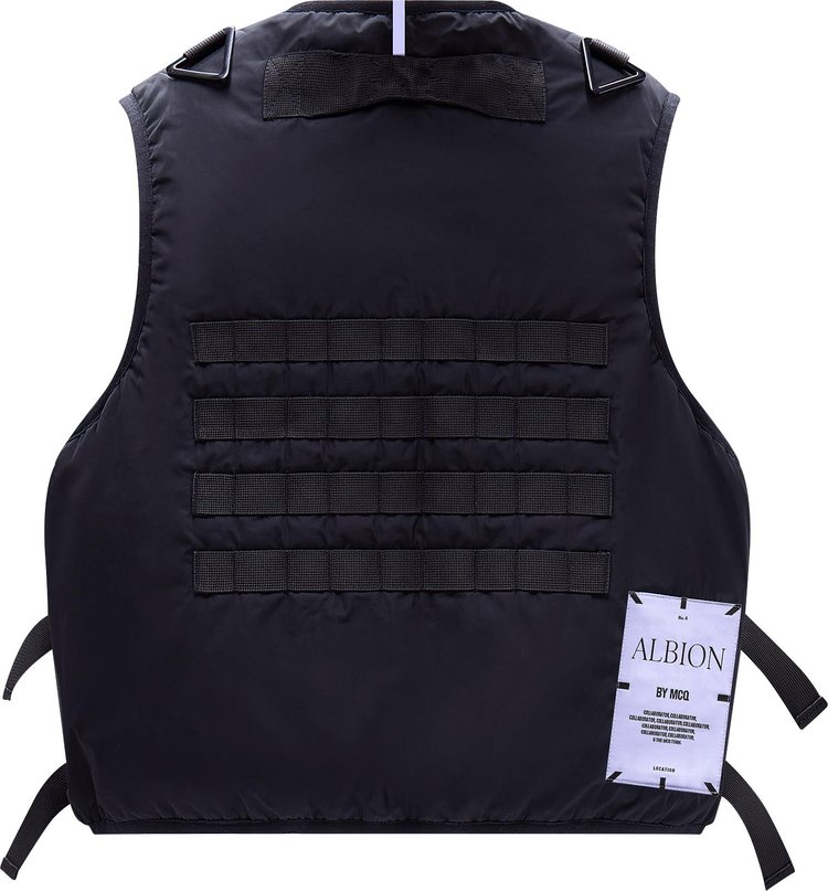 MCQ Moduke Vest Darkest Black