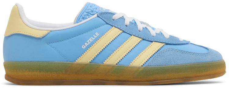 adidas Wmns Gazelle Indoor Blue Burst Yellow